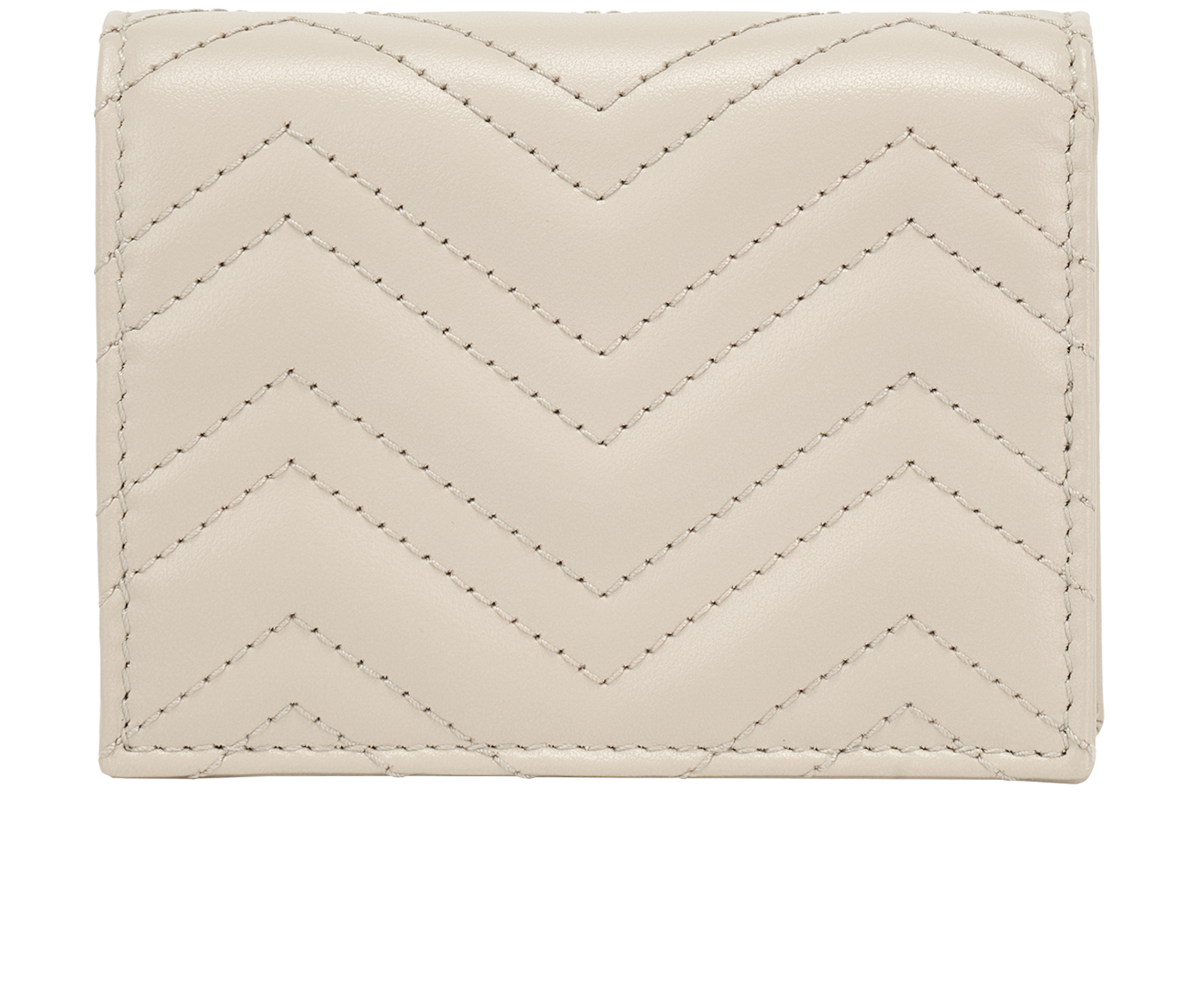 Gucci GG Marmont Wallet, &pound;220, Accessories, Grey, Leather, Back view